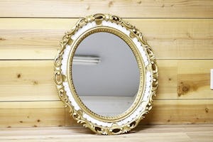 割れた大型鏡の修理・修復事例④(修理後)