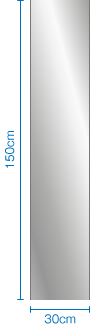 30センチ×150センチ