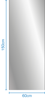 60センチ×150センチ