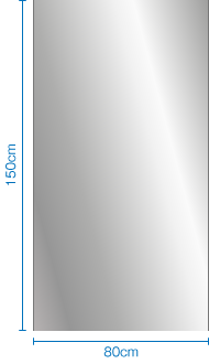 80センチ×150センチ