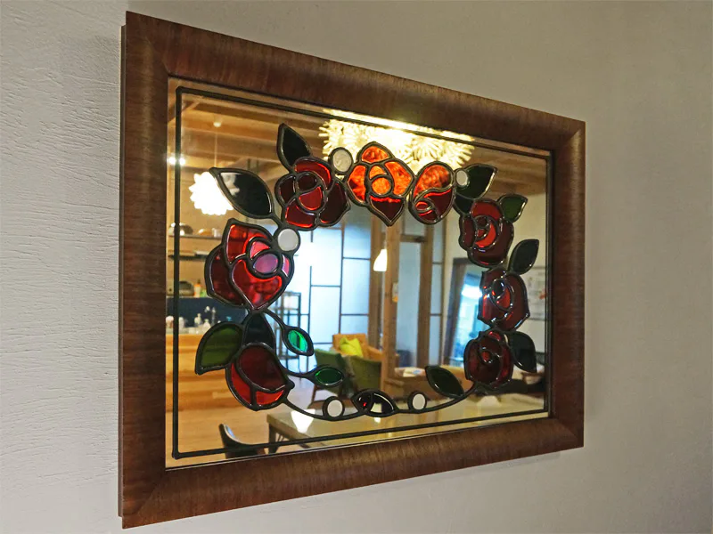 ステンドグラスミラー 鏡 の販売 オリジナルステンドグラス鏡は鏡の販売 Com ステンドグラスミラー 鏡 の販売 オリジナルステンドグラス鏡は鏡の販売 Com