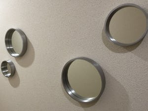 割れた大型鏡の修理・修復事例①(修理後)