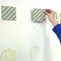 ミラーマットを貼る