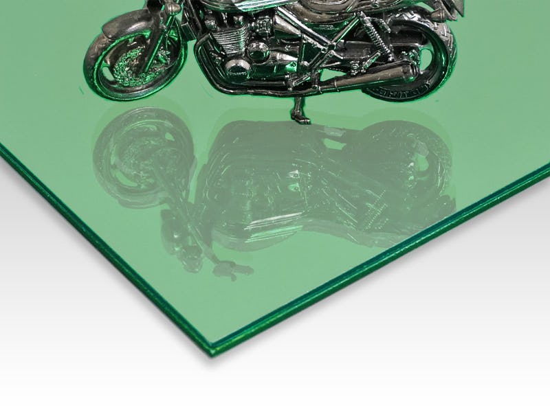 グリーンミラー(緑色の鏡)のサイズオーダー販売・通販 | 鏡の